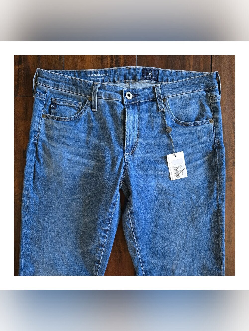 Adriano Goldschmied Women's The Legging Super Skinny Ankle Jeans Size 29R NWT - Picture 4 of 14